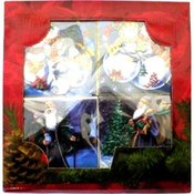 Christmas 4pc Coaster Set