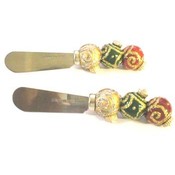 4.5" Christmas Cheese Spreader