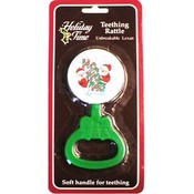 Christmas Teething Rattle
