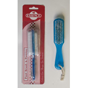2 Sided Foot Brush Pvc Handle