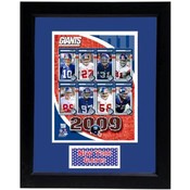 2009 New York Giants 11x14 Deluxe Frame