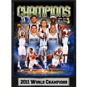 2011 NBA Champion Dallas Mavericks 9x12 Plaque(Case of 14)