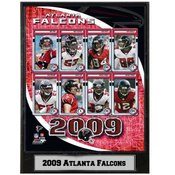 2009 Atlanta Falcons 9x12 Plaque