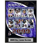 2009 Baltimore Ravens 9x12 Plaque
