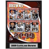 2009 Cleveland Browns 9x12 Plaque