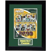 2009 Green Bay Packers 11x14 Deluxe Frame