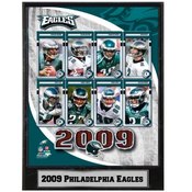 2009 Philadelphia Eagles 9x12 Plaque