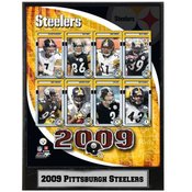 2009 Pittsburgh Steelers 9x12 Plaque