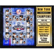 2009 New York Yankees World Series 12x15 Plaque
