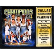 2011 NBA Champion Dallas Mavericks 12x15 Plaque(Case of 14)