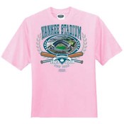 Pink "Yankee Stadium" Commemorative T-Shirt