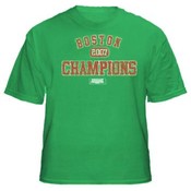 Green 2007 Boston "Distressed" Champions T-Shirt