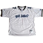 Jake Delhomme "Got Jake?" White Jersey
