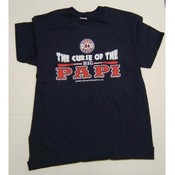 Navy "The Curse of Papi" T-Shirt