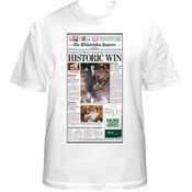 Philadelphia Inquirer "Historic Win" Barack Obama