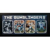 Dallas Cowboys "The Gunslingers" 15x35 Autographed