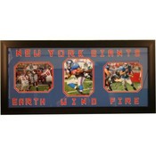 New York Giants "Earth Wind and Fire" Autographed
