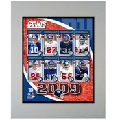 2009 New York Giants 11x14 Matted Frame