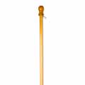 Wood Pole with Anti-Wrap Tube