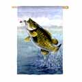 Garden Sized Flag - Smallmouth Bass