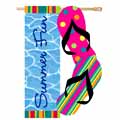 Regular Sized Flag - Summer Fun (Artistic Blend)