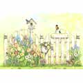 Doormat - Springtime Bliss "Gate"
