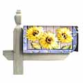 Magnetic Mailbox Cover - Country Sunflowers