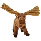 14" Standing Plush Moose