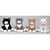 9.5" Sitting Cats Plush