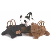 9" Bear Purses Plush