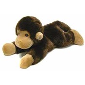 Howie" 15" Laydown Monkey Plush