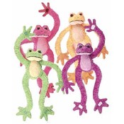 16" - 4 Assorted Kohair, Long Legged Frogs