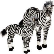 22" Standing Zebra