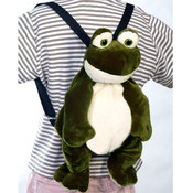 Plush Frog backpacks