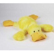Large Lying Tie Dyed Yellow Ducks