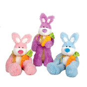 20" 3 Asst. Color Cuddle Bunnies