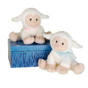 11" Sitting Bean Bag Lambs