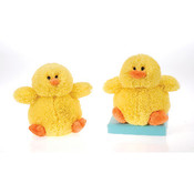 7" 2 Assorted Easter Duck And Chick