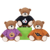 7" Sitting Brown Bear