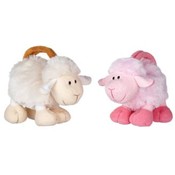 9" 2 Assorted Color Lamb Purses
