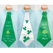 29" 3 Assorted St. Patrick's Day Neck Tie