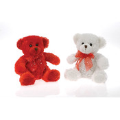 6.5" 2 Asst. Color Bears In Display