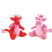 8.5" Assorted Sitting Dragons Pack of 24