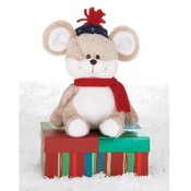 6" Christmas Mouse