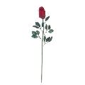 20" Red Feather Rose Bud