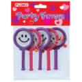 Smiley Face Paddle Drums