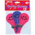 Smiley Face Paddle Balls