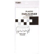 Rectangle Plastic - Table Covers - Solid Colors