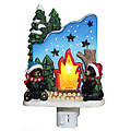 Campfire Flickering Night Light