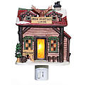 Deer Hunter's Lodge Flickering Night Light